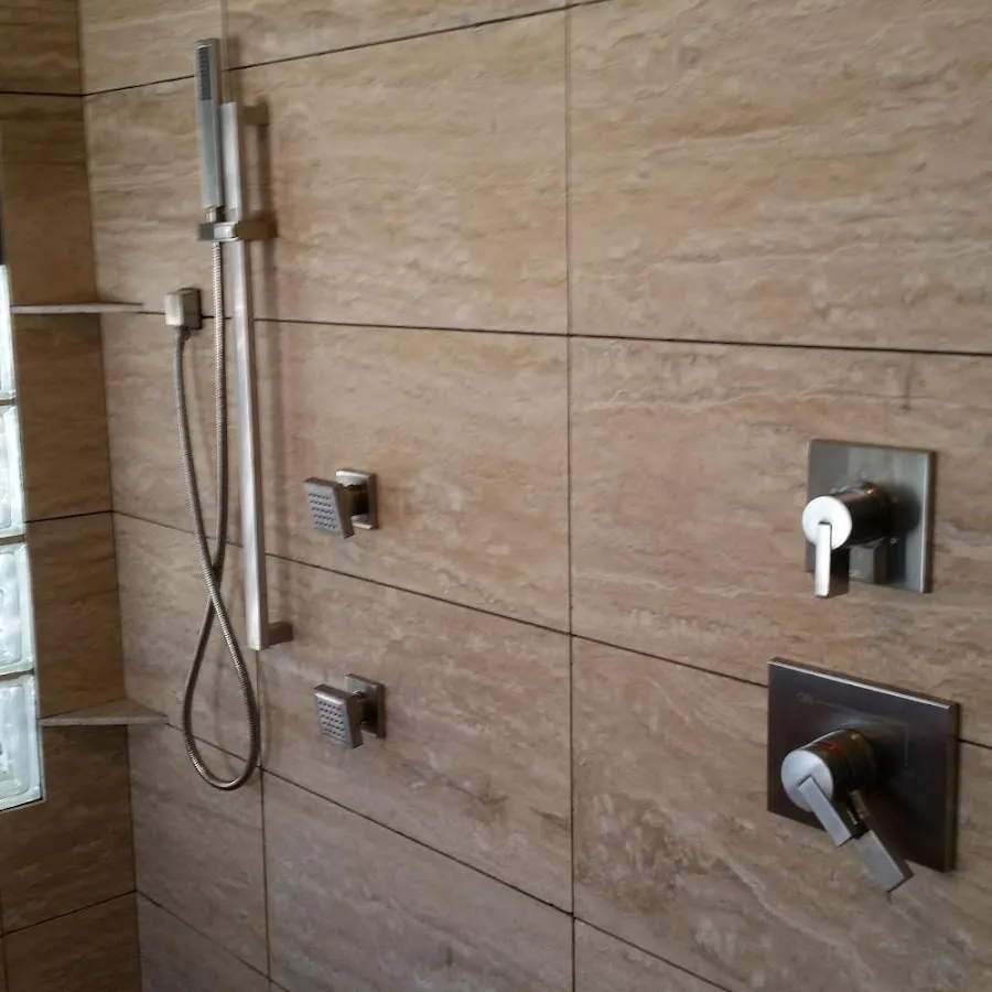 Shower fixture installation for Water Heater Replacement in Summerville
